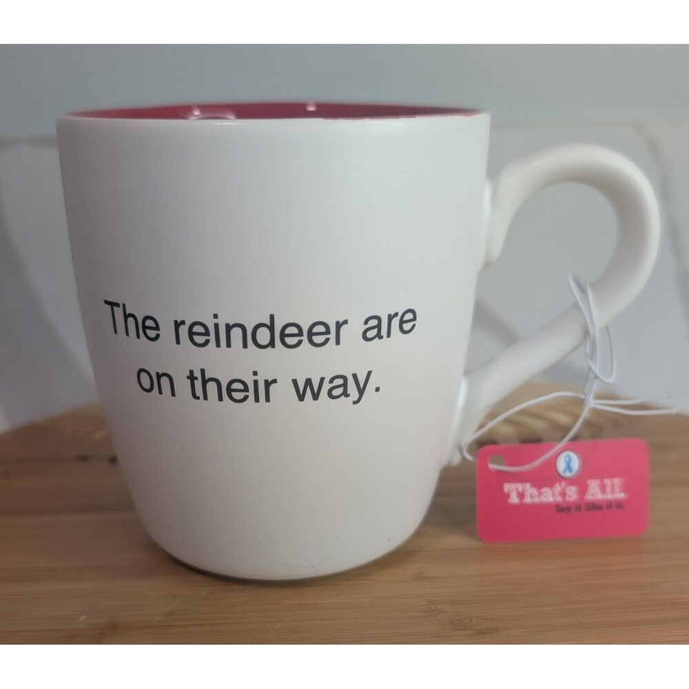Humorous Holiday 16 oz Ceramic Mug, 1 Piece